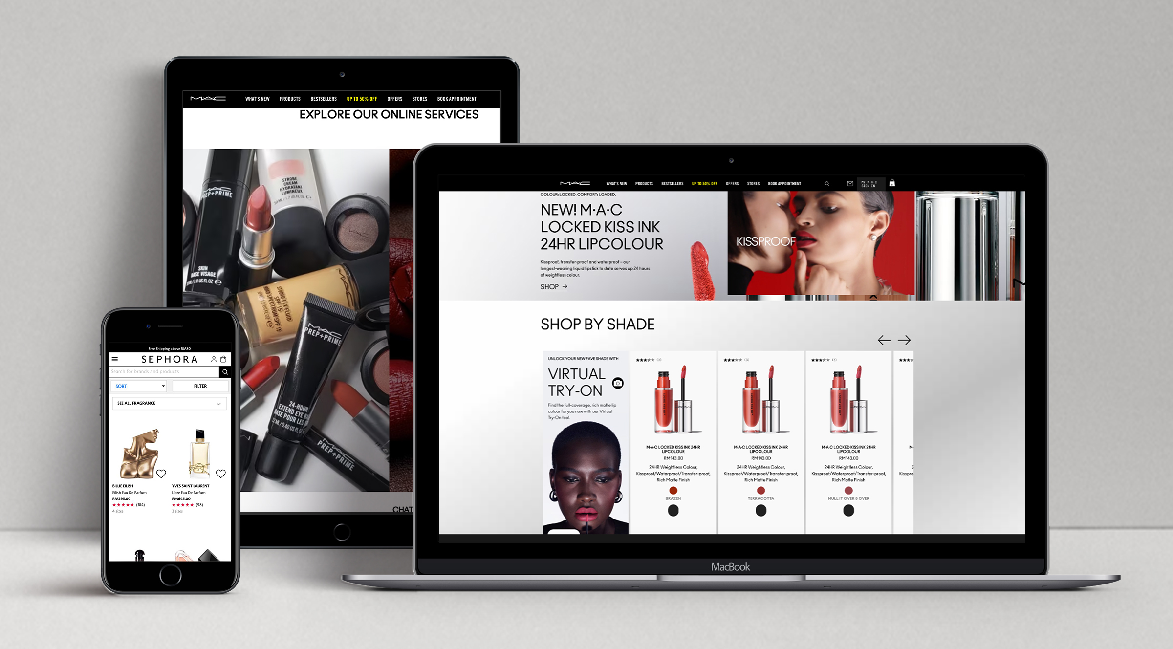 MAC Cosmetics e-Commerce Store Build and Manage